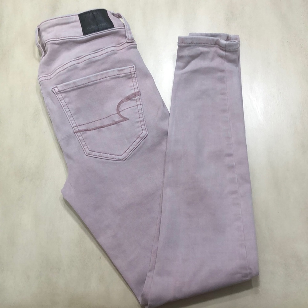 Lavender high rise jegging